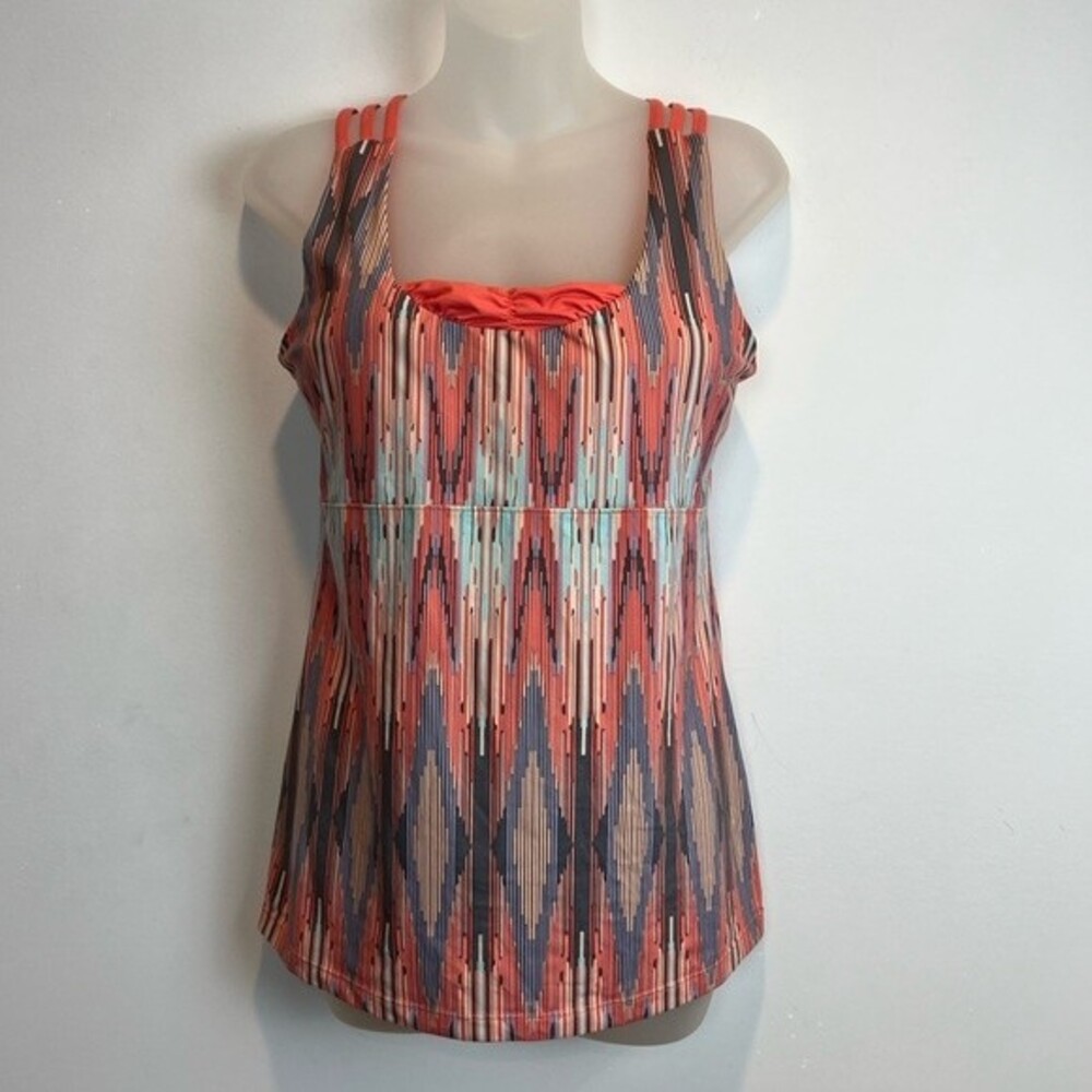 REI strappy Yoga Athletic Tank Padded shelf bra Medium